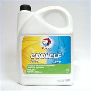 TOTAL COOLELF PLUS 5л (антифриз готовый G-11 (сине-зелён.))